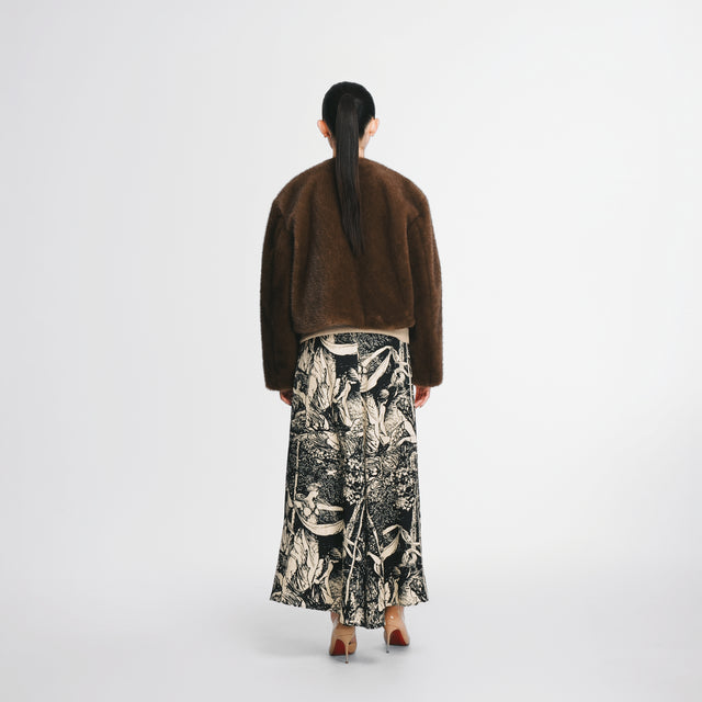 23K46CL Asymmetric cashmere sweater