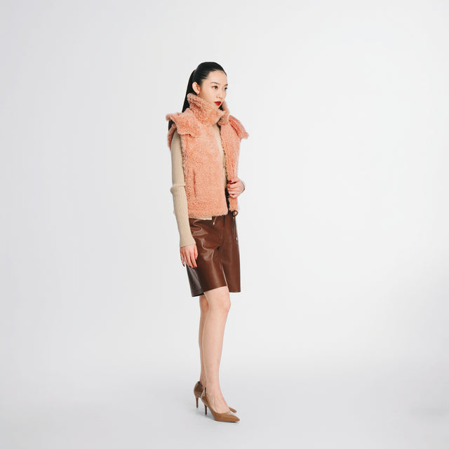 24625 Reversible fur vest